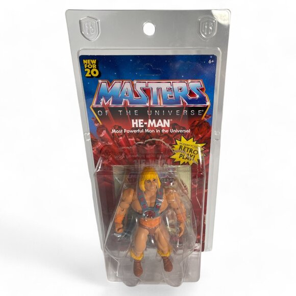 Mattel Other - Masters of the Universe Origins - He-Man (Retro Play) (Opened)